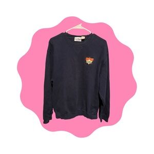Classic Navy Crewneck Sweater